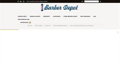 Desktop Screenshot of barberdepots.com